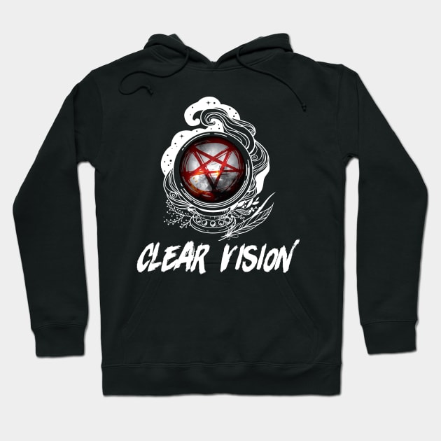 Clairvoyant Seer Psychic Tee Hoodie by WitchingHourJP